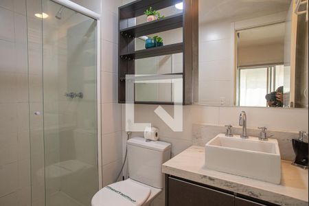Studio para alugar com 35m², 1 quarto e 1 vaga Studio para alugar com 35m², 1 quarto e 1 vagaBanheiro