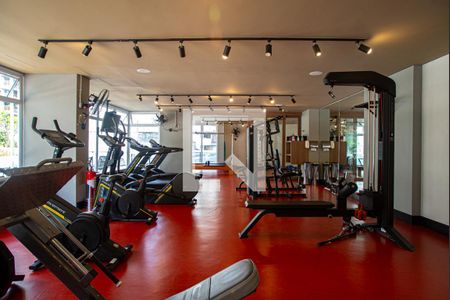 Studio para alugar com 35m², 1 quarto e 1 vaga Studio para alugar com 35m², 1 quarto e 1 vagaÁrea comum - Academia