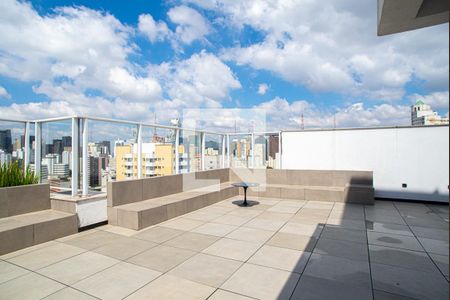 Studio para alugar com 35m², 1 quarto e 1 vaga Studio para alugar com 35m², 1 quarto e 1 vagaÁrea comum - Área da Churrasqueira