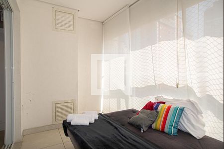Varanda da Sala/Quarto de kitnet/studio para alugar com 1 quarto, 35m² em Consolação, São Paulo