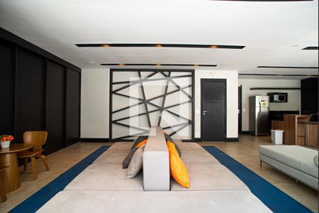 Studio para alugar com 35m², 1 quarto e 1 vaga Studio para alugar com 35m², 1 quarto e 1 vagaÁrea comum - Salão de festas