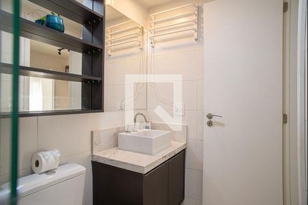Studio para alugar com 35m², 1 quarto e 1 vaga Studio para alugar com 35m², 1 quarto e 1 vagaBanheiro