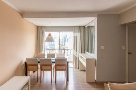 Sala de apartamento para alugar com 2 quartos, 70m² em Vila Nova Conceição, São Paulo