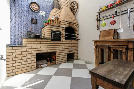 churrasqueira de casa à venda com 3 quartos, 144m² em Jardim Pinheiros, São Paulo