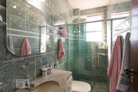 Banheiro Social de apartamento à venda com 3 quartos, 95m² em Santa Rosa, Belo Horizonte