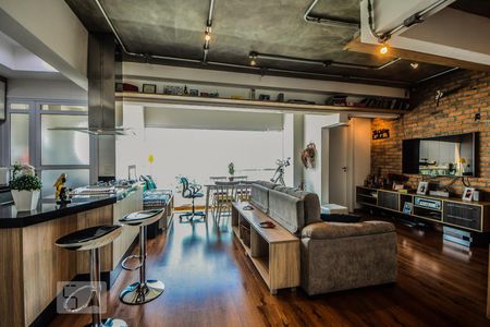 Sala de apartamento à venda com 1 quarto, 95m² em Jardim Aeroporto, São Paulo