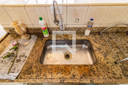 Apartamento à venda com 90m², 2 quartos e 2 vagasdetalhe da cozinha