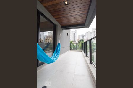 Varanda de apartamento à venda com 1 quarto, 62m² em Perdizes, São Paulo