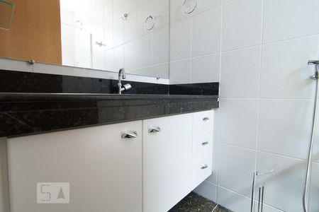 Banheiro suíte de apartamento para alugar com 3 quartos, 120m² em Santo Antônio, Belo Horizonte