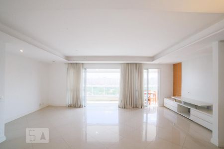 Sala de apartamento para alugar com 3 quartos, 130m² em Cidade Monções, São Paulo