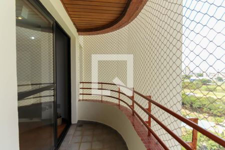 Varanda Sala de apartamento à venda com 3 quartos, 114m² em Jardim Anália Franco, São Paulo