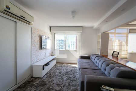Sala de TV de apartamento para alugar com 2 quartos, 120m² em Jardim Paulista, São Paulo