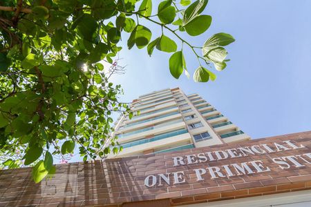 Studio para alugar com 40m², 1 quarto e 1 vagaFachada 