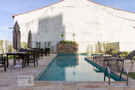 Studio para alugar com 40m², 1 quarto e 1 vagaArea da Piscina 