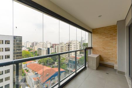Varanda de apartamento para alugar com 1 quarto, 44m² em Pinheiros, São Paulo