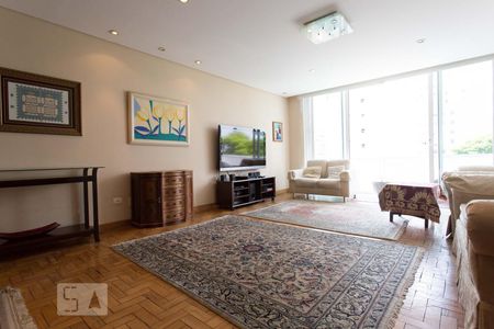 Sala de apartamento para alugar com 3 quartos, 210m² em Cerqueira César, São Paulo