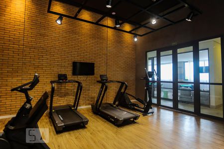 Studio para alugar com 31m², 1 quarto e sem vaga Studio para alugar com 31m², 1 quarto e sem vagaAcademia