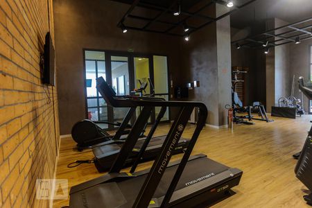 Studio para alugar com 31m², 1 quarto e sem vaga Studio para alugar com 31m², 1 quarto e sem vagaAcademia