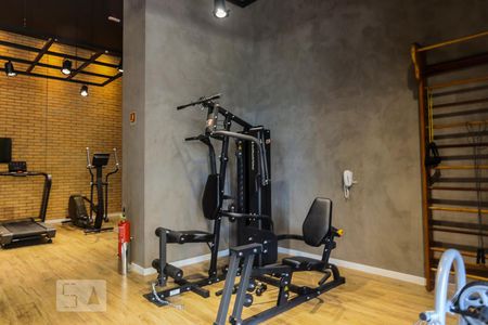 Studio para alugar com 31m², 1 quarto e sem vaga Studio para alugar com 31m², 1 quarto e sem vagaAcademia