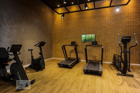 Studio para alugar com 31m², 1 quarto e sem vaga Studio para alugar com 31m², 1 quarto e sem vagaAcademia