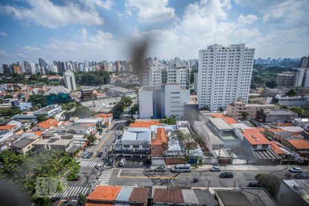 Vista da Sala de apartamento à venda com 1 quarto, 48m² em Vila Clementino, São Paulo