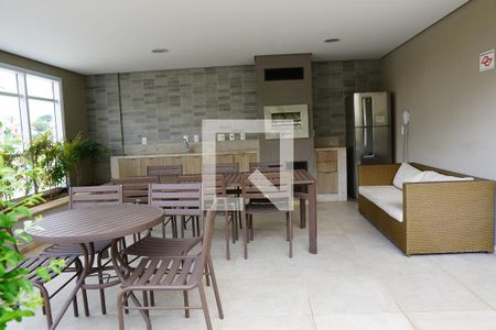 Apartamento à venda com 30m², 1 quarto e 1 vagaChurrasqueira