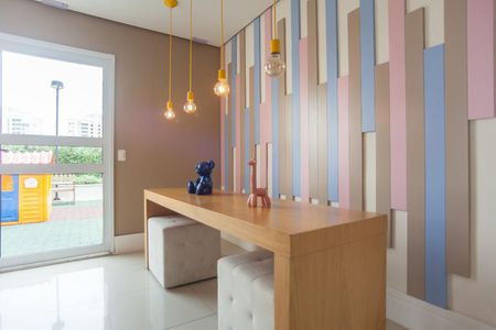 Apartamento para alugar com 54m², 2 quartos e 1 vagaDependências do condomínio - salão de festa infantil 