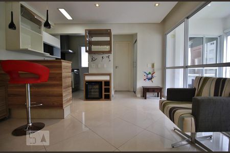 Sala de apartamento para alugar com 2 quartos, 72m² em Vila Andrade, São Paulo