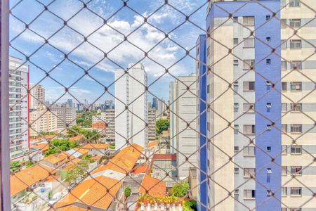 Vista da sala de apartamento para alugar com 1 quarto, 62m² em Vila Nova Conceição, São Paulo