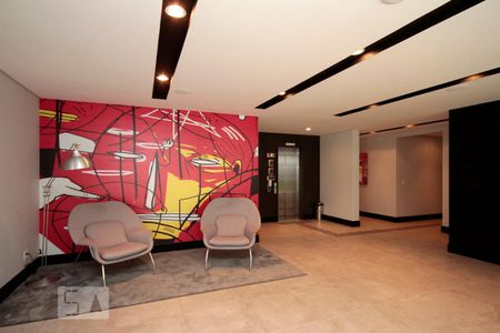 Apartamento para alugar com 41m², 1 quarto e 1 vagaHall Social