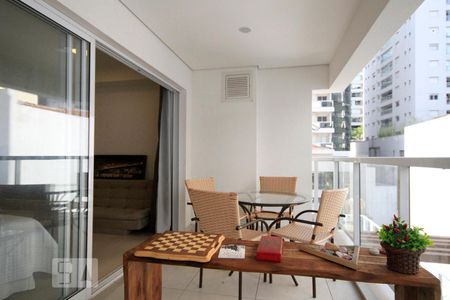 Varanda de apartamento à venda com 1 quarto, 41m² em Consolação, São Paulo