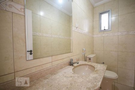 Lavabo da cobertura de apartamento para alugar com 3 quartos, 117m² em Jardim Ampliação, São Paulo