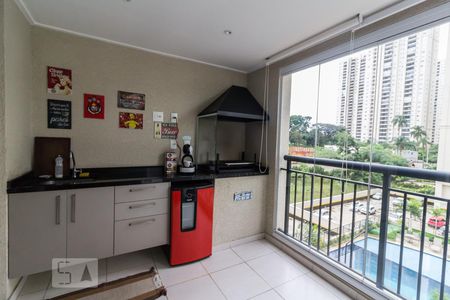 Varanda gourmet de apartamento para alugar com 2 quartos, 83m² em Jardim Flor da Montanha, Guarulhos