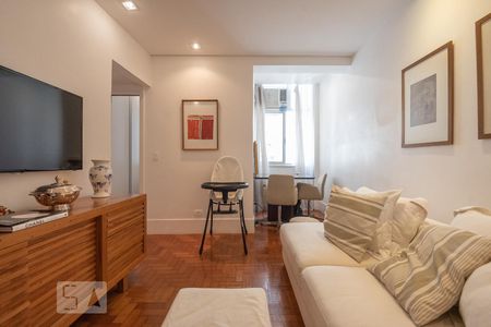 Sala de apartamento à venda com 1 quarto, 50m² em Flamengo, Rio de Janeiro