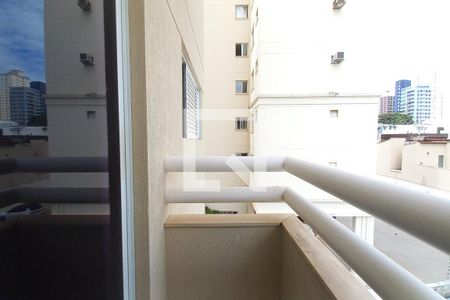 Varanda da Sala  de apartamento para alugar com 1 quarto, 40m² em Cambuí, Campinas