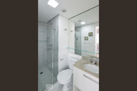 Banheiro Suíte de apartamento à venda com 1 quarto, 50m² em Vila Olímpia, São Paulo