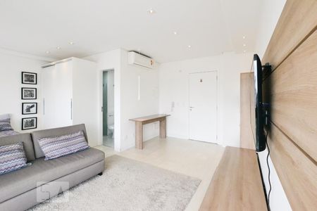 Sala de apartamento à venda com 1 quarto, 50m² em Vila Olímpia, São Paulo