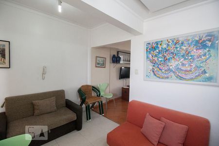 Sala de apartamento à venda com 1 quarto, 55m² em Campos Elíseos, São Paulo