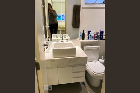 Apartamento para alugar com 134m², 3 quartos e 2 vagasBanheiro da Suíte 1