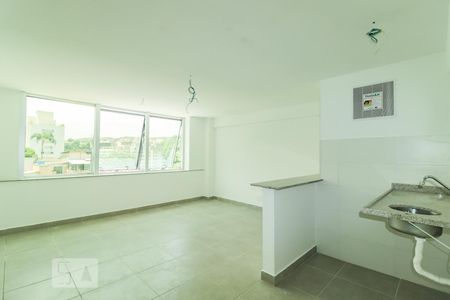 Sala e Cozinha de apartamento à venda com 1 quarto, 50m² em Pechincha (jacarepaguá), Rio de Janeiro