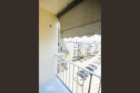 Varanda de apartamento à venda com 2 quartos, 50m² em Taquara, Rio de Janeiro