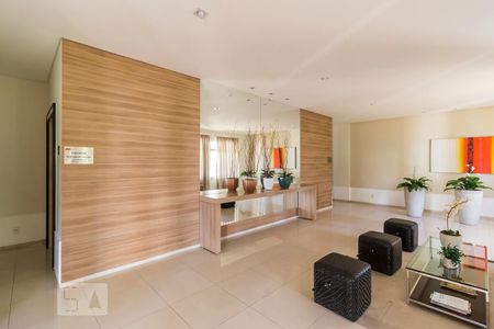 Apartamento para alugar com 94m², 2 quartos e 2 vagasHall social
