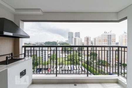 Varanda Gourmet de apartamento para alugar com 1 quarto, 56m² em Continental, Osasco