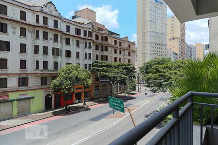Vista Varanda de kitnet/studio para alugar com 1 quarto, 42m² em Santa Cecília, São Paulo
