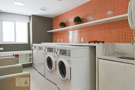 Studio à venda com 42m², 1 quarto e 1 vagaLavanderia