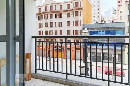 Varanda de kitnet/studio à venda com 1 quarto, 42m² em Santa Cecília, São Paulo