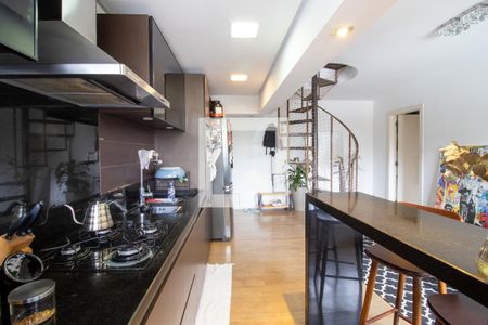 Cozinha de apartamento à venda com 1 quarto, 120m² em Rio Branco, Porto Alegre
