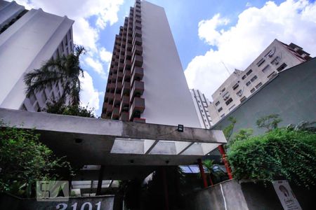 Studio para alugar com 29m², 1 quarto e 1 vagaFachada