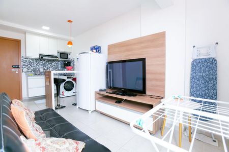 SALA de kitnet/studio para alugar com 1 quarto, 26m² em Asa Norte, Brasília
