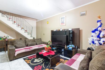 Sala de casa para alugar com 2 quartos, 77m² em Vila Germinal, São Paulo